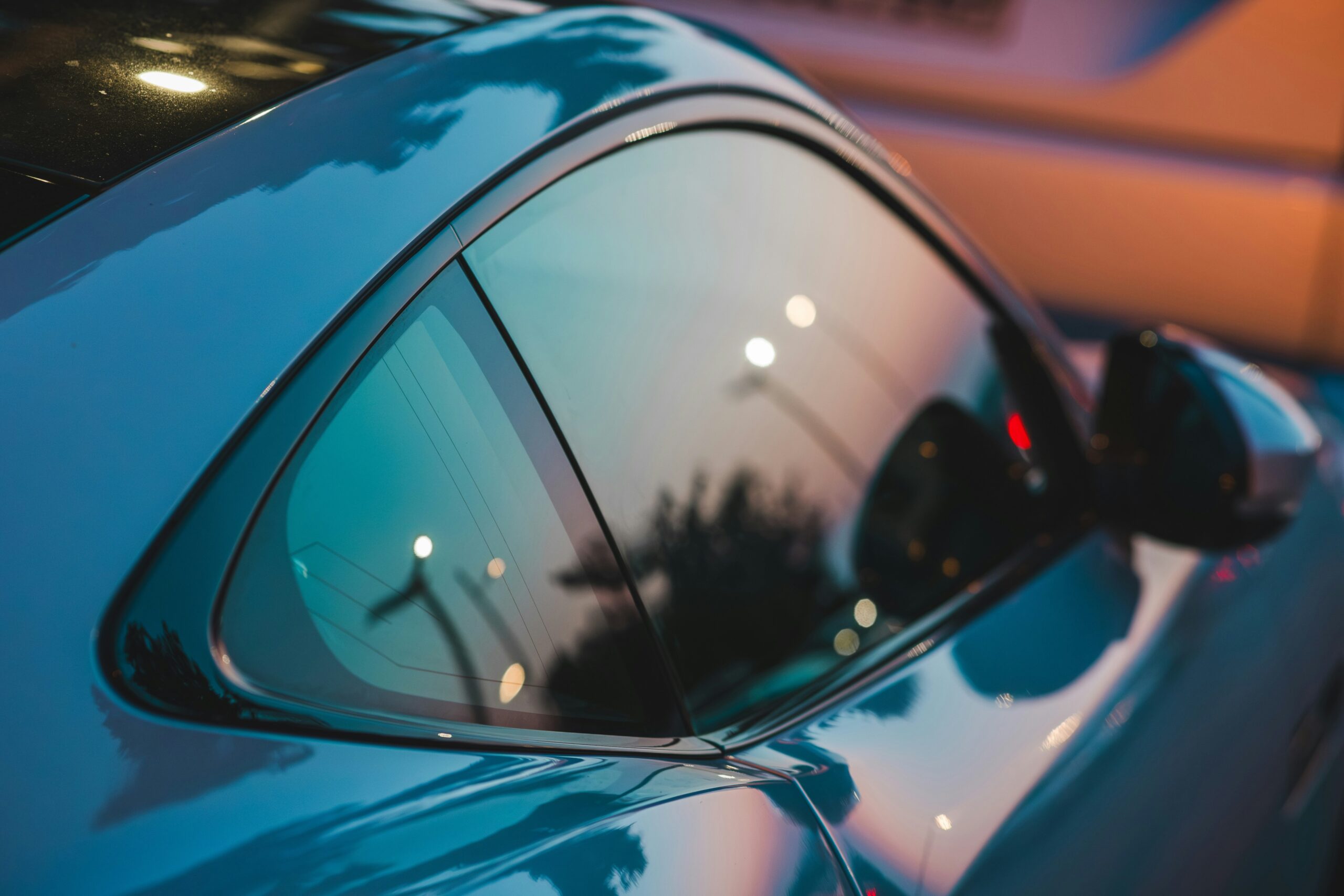 Dark tinted car in Sacramento